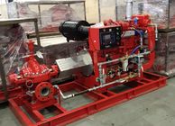 Split Case Electric Motor Driven Fire Pump With Techtop Motor 2000GPM 171PSI NMFIRE Tornatech controller transfer switch