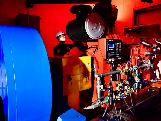 শক্তিশালী টেকসই ডিজেল ইঞ্জিন ফায়ার পাম্প ড্রাইভার এবং জ্বালানী ট্যাঙ্কের ক্ষমতা 50-550 গ্যালন 1250GPM