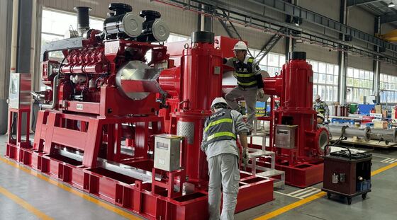 250VTP950-38 উল্লম্ব টারবাইন ডিজেল ইঞ্জিন চালিত অগ্নি পাম্প -- UL/FM সার্টিফাইড, 232 ¢ 731 HP 3000GPM