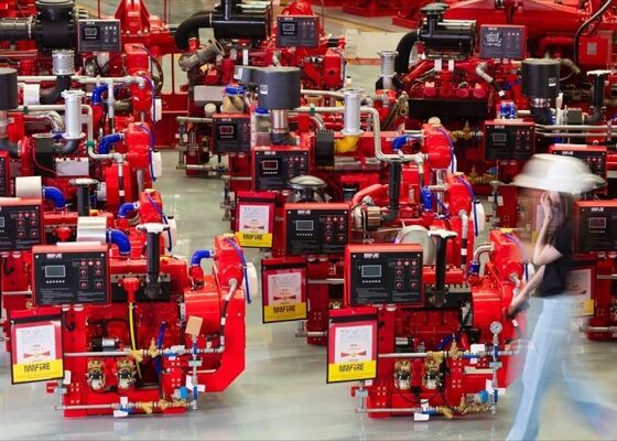 ইউএল তালিকাভুক্ত NM4-105 ডিজেল ফায়ার পাম্প ড্রাইভার NMFIRE