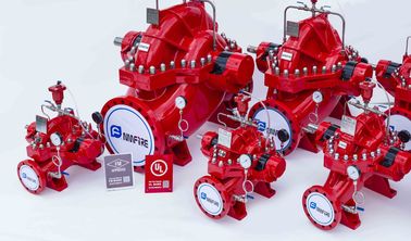 1500gpm@200PSI অনুভূমিক বিভক্ত কেস ফায়ার পাম্প NFPA20।
