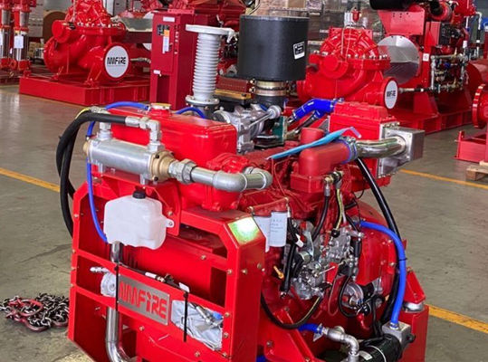 NMFIRE NM4-105 UL তালিকাভুক্ত ডিজেল ইঞ্জিন ফায়ার পাম্প ড্রাইভার